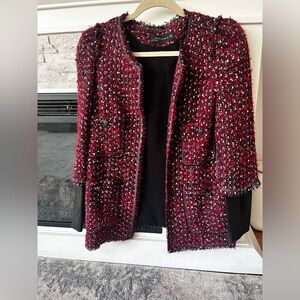 Zara texture blazer